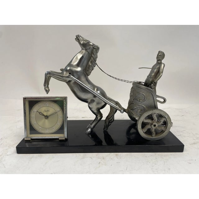 Biga Liberty Clock, 1930s For Sale - Image 13 of 13