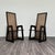 Hollywood Regency High-Backed Chairs in Lacquered Vienna Straw, 1970s, Set of 2 For Sale - Image 3 of 13