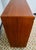 1960s Mid Century Danish Modern Gentleman's Chest Dresser 7 Drawer Teak Vanity Denmark For Sale - Image 4 of 12