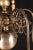 Antique Bronze Eight-Arm Chandelier For Sale - Image 3 of 5