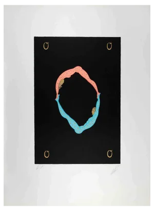 Erté, Letter O, 1970s, Lithograph