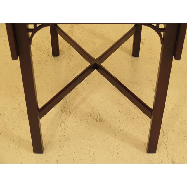 Kittinger Pembroke Chippendale Mahogany Table Chairish