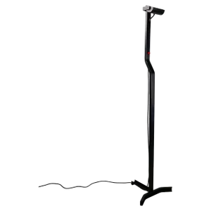 Italian Modern Black Metal Floor Lamp by Takahama for Sirrah, 1980s