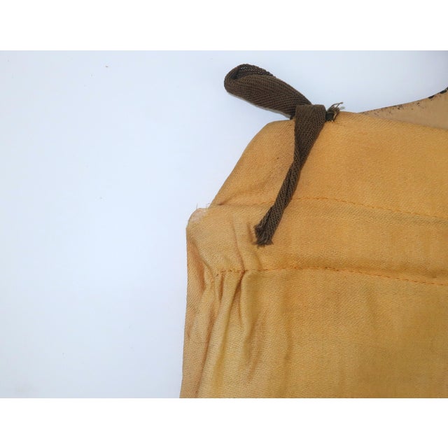 Don Shasteen Studios Hand Painted Art Deco 'Laundress' Hanging Bag, 1920's For Sale - Image 11 of 12