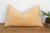 Textile Blockprint Linen Jaipur Lumbar "Sunburst Yellow" Pillow Cover For Sale - Image 7 of 7