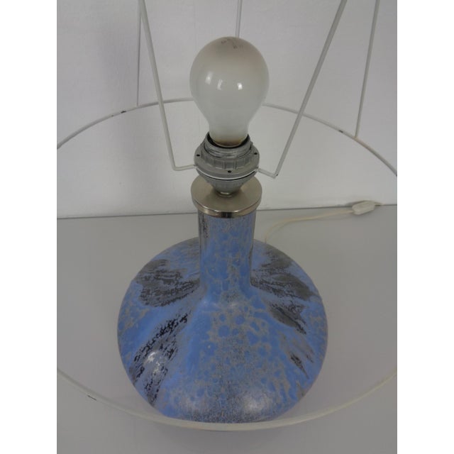 Ceramic Studio Ceramic UFO Table Lamp from Otto Keramik, Germany, 1970s For Sale - Image 7 of 16