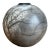 Vintage Original Raku Fired Studio Pottery Vase For Sale