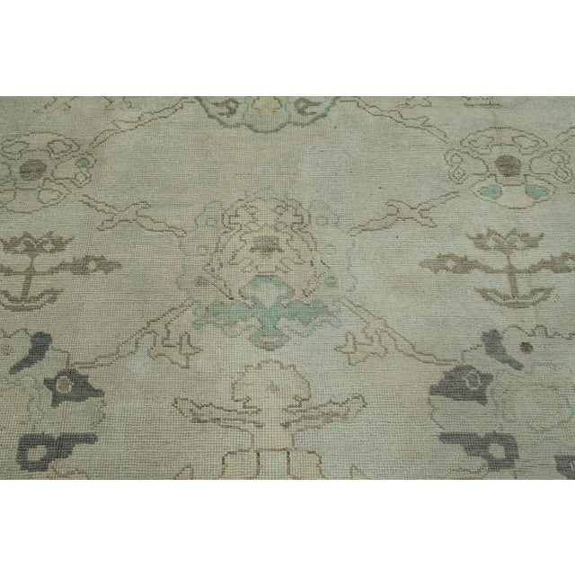 Oushak Rug 9'5" x 12'5" #17875 For Sale In Houston - Image 6 of 8
