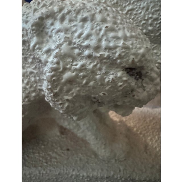 White ODYV, Ceramic Lionesses Sculpture, 1930, Ceramic and Enamel For Sale - Image 8 of 9