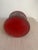 Antique Red Round Paper Mache Chinoiserie Box For Sale - Image 10 of 11