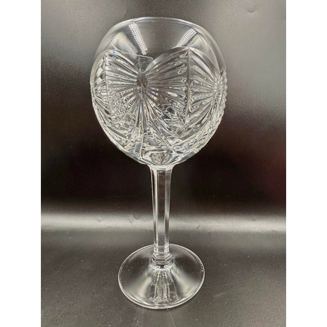 Transparent Late 20th Century Waterford Crystal Millennium Happiness Toasting Goblet. For Sale - Image 8 of 12