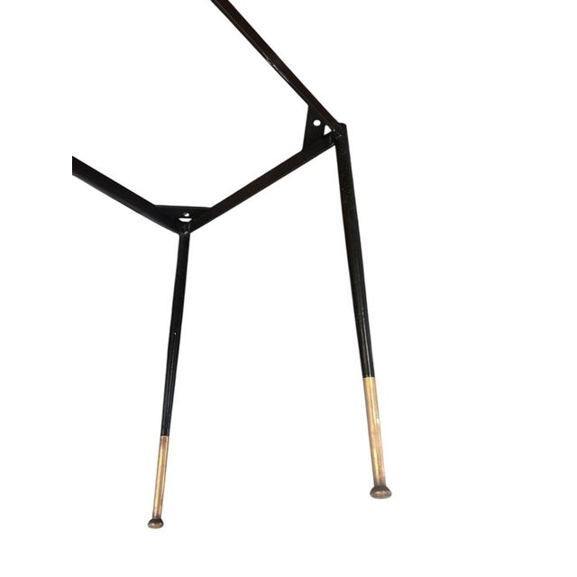 Metal Vintage Italian Rectangular Coffee Table, 1959 For Sale - Image 7 of 9