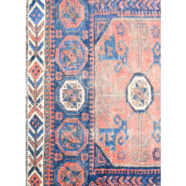 Tribal Early 20th Century Persian Baluch Rug For Sale - Image 3 of 10