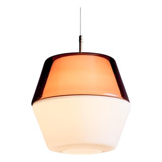 Glass Pendant Lamp from Stilnovo, 1950s For Sale