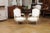 Napoléon III 1850s Painted and Upholstered Armchairs with Carved Flowers - A Pair For Sale - Image 11 of 12