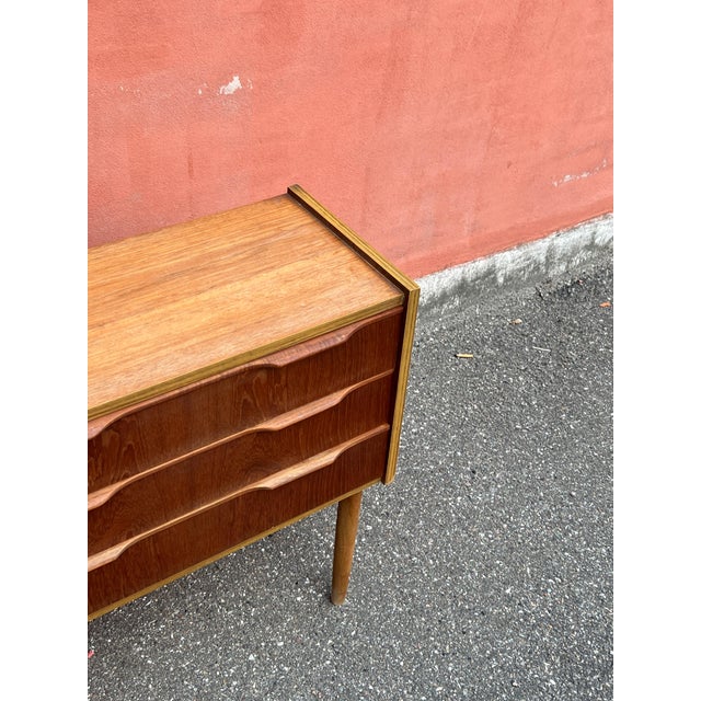 Vintage Danish Teak Chest of Drawers, 1960s For Sale - Image 6 of 11