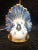 Societa Porcellane Artistiche Firence Italy Porcelain Pigeon 23"Lamp (Read) For Sale - Image 4 of 18