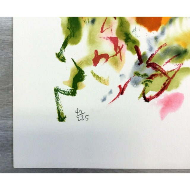 For your consideration is a lovely, unframed, hand signed lithograph by artist Helen Covensky. In excellent condition....