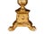 1900 - 1909 Antique Gilt Wood Candlestick For Sale - Image 5 of 5