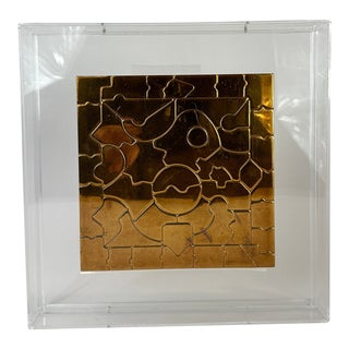Variations Bronze Rare Puzzle by Richard Hunt - Signed Rh For Sale