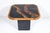 Black V. Ramburrem African Slate, Brass & Wood Occasional Table, 1980's For Sale - Image 8 of 18