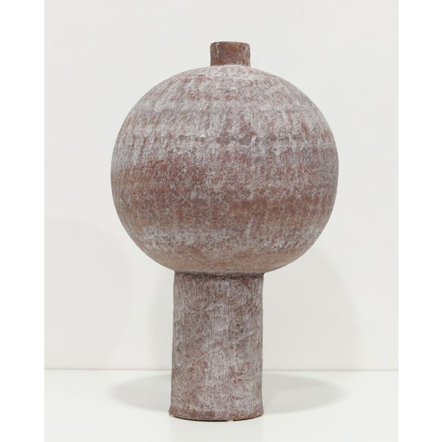Mid 20th Century Large Stoneware Vessel by Don Atkins For Sale In Dallas - Image 6 of 10