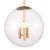 Traditional Regina Andrew Cafe Pendant Small (Natural Brass) For Sale - Image 3 of 5
