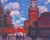 Original Moscow Oil Painting, Red Square, 1984 For Sale - Image 6 of 6