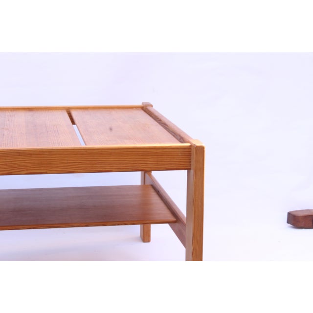 Scandinavian Pine Coffee Table by Yngve Ekström For Sale - Image 13 of 18