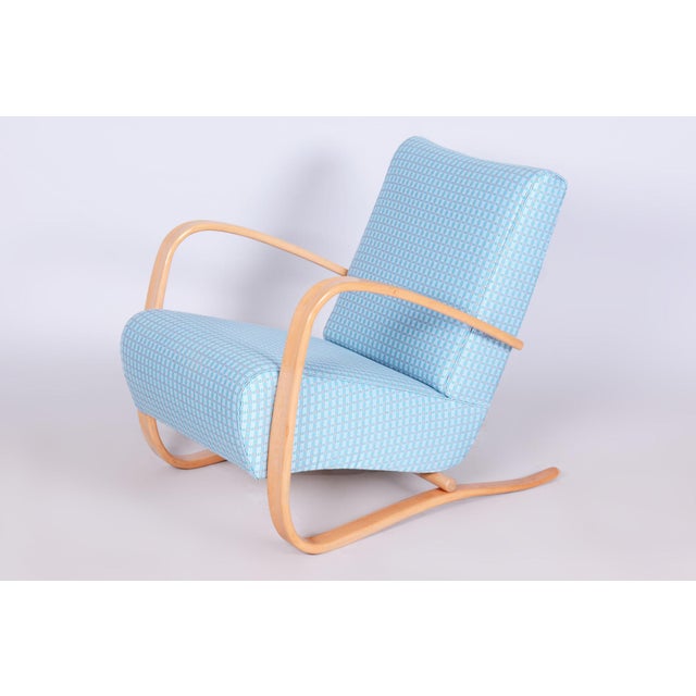 Czech Art Deco H-269 Armchair by J. Halabala for Up Závody, 1930s For Sale - Image 12 of 12