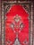 Vintage Persian Hamadan Wide Runner, Hand-Knotted Wool, Open Field Geometric Pattern, Red & Ivory. 4x10 For Sale - Image 14 of 18