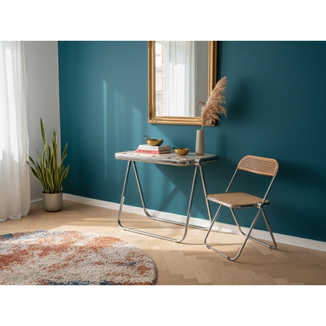 1970s Platone Folding Table by G.Piretti for A.Castelli, 1970s For Sale - Image 5 of 15