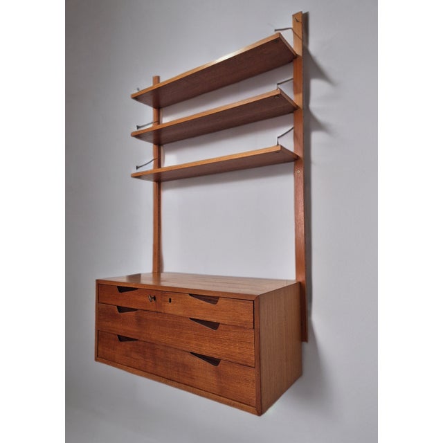 Rival Teak Storage Cabinet by Kjell Riise, 1960s For Sale - Image 4 of 13