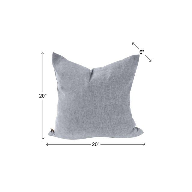 Textile Komodo Breeze Poly Filled 20x20 Pillow For Sale - Image 7 of 9