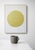 Contemporary Circle Swirl With Yellow Acrylic Painting For Sale - Image 3 of 5