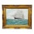 Vintage Marine Oil Painting - The Marstal Schooner 'Lone' by Ejvind Laursen, 1950s For Sale