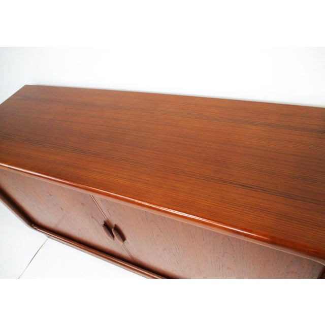 Mid Century Teak Tambor Door Credenza by Dyrlund Denmark (A) For Sale - Image 13 of 15