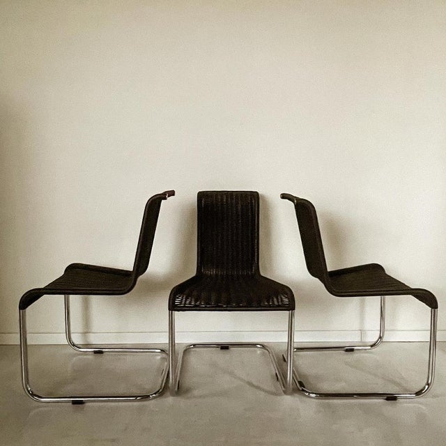 Modern Cantilever Dining Chairs for Tecta, 2000s, Set of 5 For Sale - Image 3 of 14