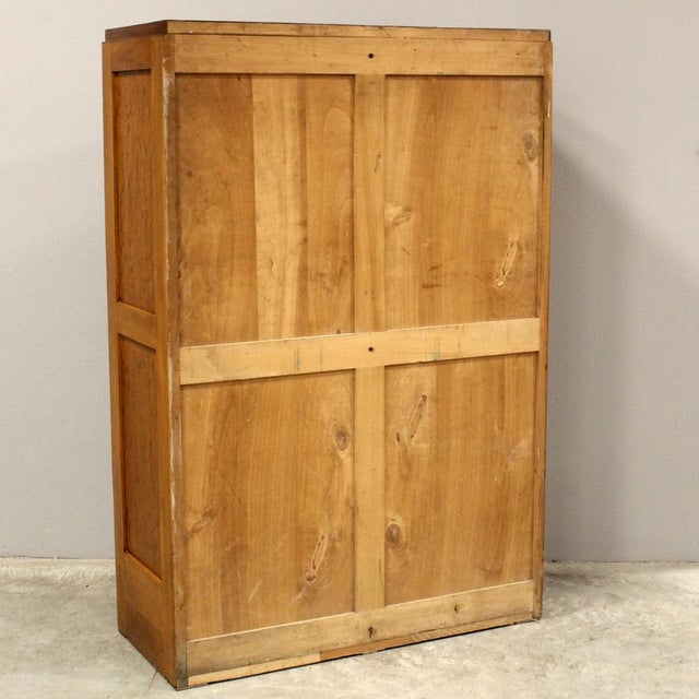 Wood Vintage Filing Cabinet, 1930s For Sale - Image 7 of 14