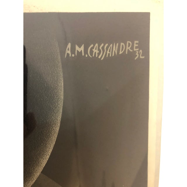 1930s Pathe Poster by Adolple Mouron for Cassandree For Sale - Image 4 of 6