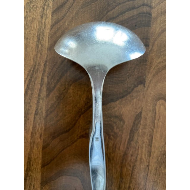 Mid 20th Century Mid 20th Century Silverplate Sauce Ladle From Wm Rogers For Sale - Image 5 of 6
