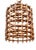 Mid-Century Italian French Riviera Bambo & Rattan Light, 1960s For Sale - Image 16 of 17