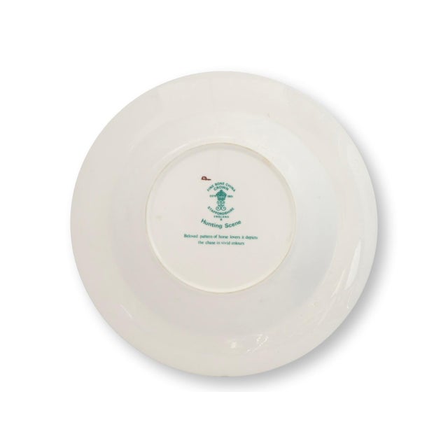 Mid 20th Century Crown Staffordshire Hunting Scene Bowls, Set/3 For Sale - Image 5 of 5