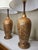 Vintage MCM Speckled Table Lamps With Burlap Shades - a Pair For Sale In Austin - Image 6 of 9