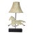 Vintage Folk Art Adjustable Wooden Running Horse Weathervane Lamp For Sale