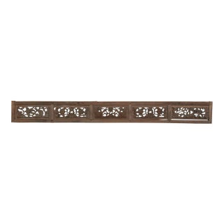 Earthy Gray Long Architectural Wall Fragment For Sale