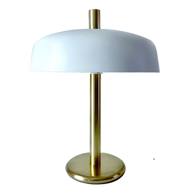 Large Space Age Desk Lamp from Hillebrand For Sale