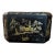 19th Century Regency Chinoiserie Lacquered and Gilt Casket For Sale