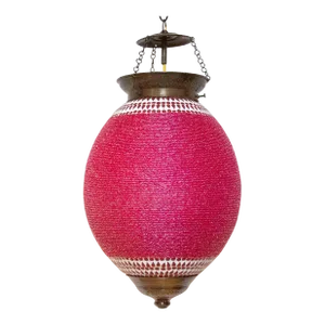 Fuchsia Pendant Sphere Lantern