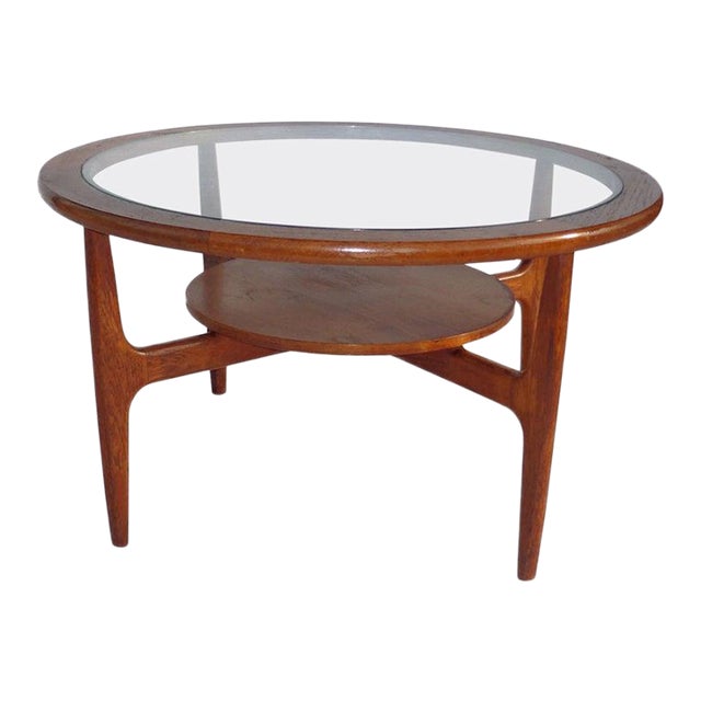 Mid 20th Century Mid Century 2-Tier Coffee Table For Sale